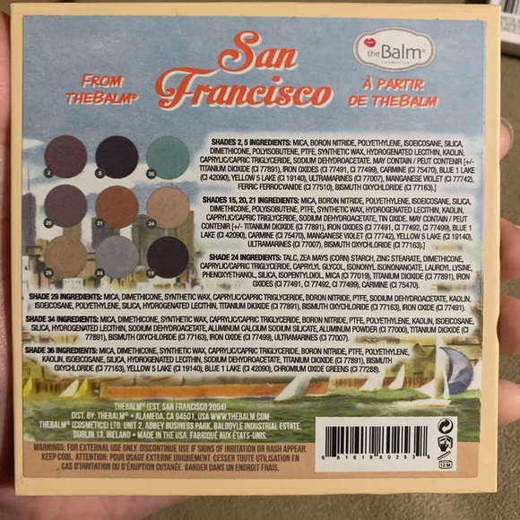 TheBalm Sam Fransisco Mix’N’Match palette - Picture 3 of 4